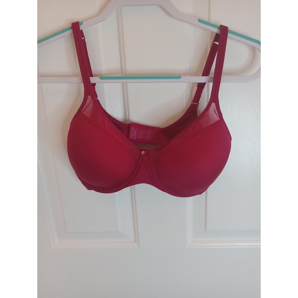 Beauty by Bali Women's Spacer Ultralight Bra - RedSize 36C
